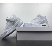 429487-111 'Triple Jordan PS White' Air Retro 3 0808